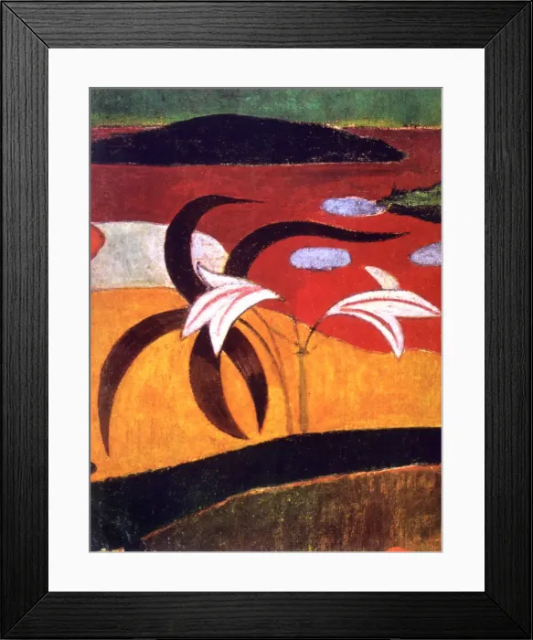Framed Print : Pastorales Tahitiennes (detail), 1892. Artist: Paul Gauguin Framed Print : Pastorales Tahitiennes (detail), 1892. Artist: Paul Gauguin