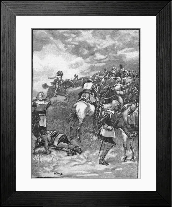 Framed Print : English Civil Wars: Battle of Naseby, Northamptonshire, 14 June 1645 Framed Print : English Civil Wars: Battle of Naseby, Northamptonshire, 14 June 1645