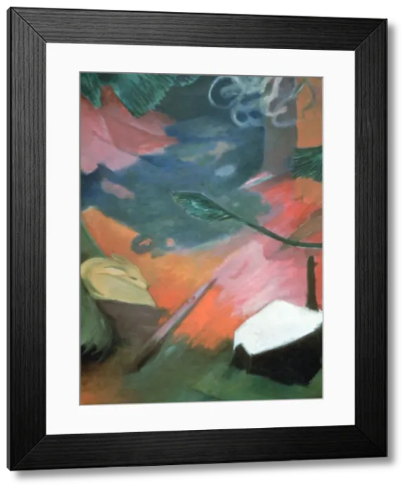 Framed Print : Deer in the Forest I, 1912. Artist: Marc Franz Framed Print : Deer in the Forest I, 1912. Artist: Marc Franz