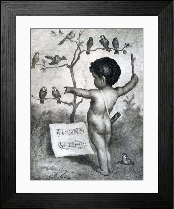 Framed Print : Drawing by Andre Gill, 1927. Artist: Andre Gill Framed Print : Drawing by Andre Gill, 1927. Artist: Andre Gill