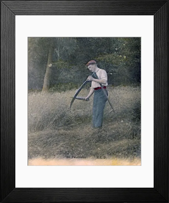Framed Print : The Reaper, c1900 Framed Print : The Reaper, c1900