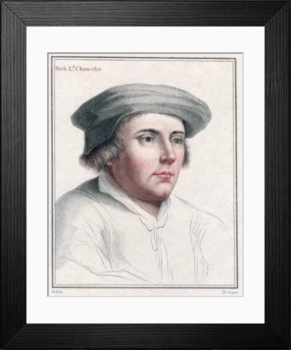 Framed Print : Richard Rich (1496?-1567), English lawyer and statesman Framed Print : Richard Rich (1496?-1567), English lawyer and statesman