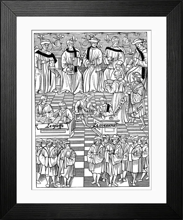 Framed Print : Assembly of the Provostship of the Merchants of Paris, 1528 Framed Print : Assembly of the Provostship of the Merchants of Paris, 1528