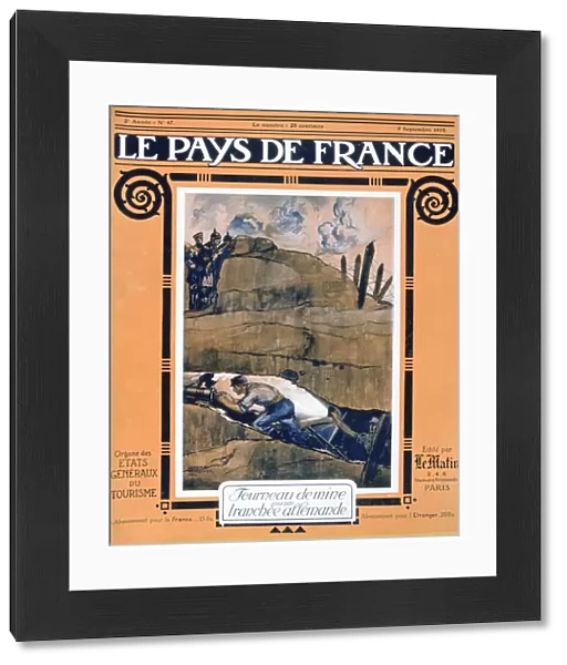 Front cover of Le Pays de France, 9 September 1915