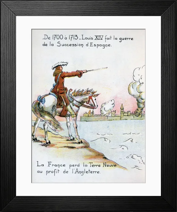 Framed Print : Louis XIV and the War of the Spanish succession, 1700-1715 (20th century) Framed Print : Louis XIV and the War of the Spanish succession, 1700-1715 (20th century)