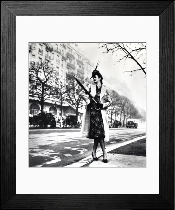 Framed Print : Germaine Leconte, Paris, February 1942 Framed Print : Germaine Leconte, Paris, February 1942