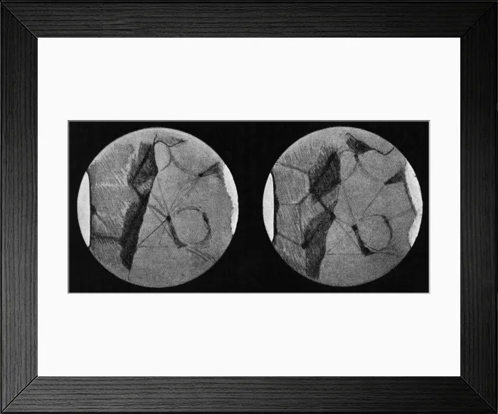 Framed Print : Drawings of Mars showing its canals and polar ice caps, 1907 Framed Print : Drawings of Mars showing its canals and polar ice caps, 1907