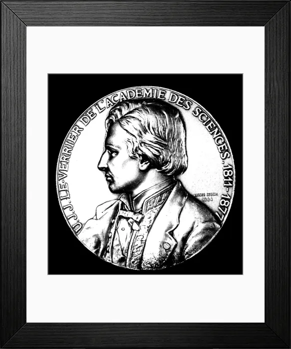 Framed Print : UJJ Leverrier, French astronomer who calculated the position of planet Neptune in 1846 (1884) Framed Print : UJJ Leverrier, French astronomer who calculated the position of planet Neptune in 1846 (1884)