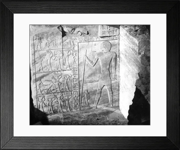 Framed Print : Egyptian hieroglyphs, Egypt, 1863-1864. Artist: Emmanuel Rouge Framed Print : Egyptian hieroglyphs, Egypt, 1863-1864. Artist: Emmanuel Rouge