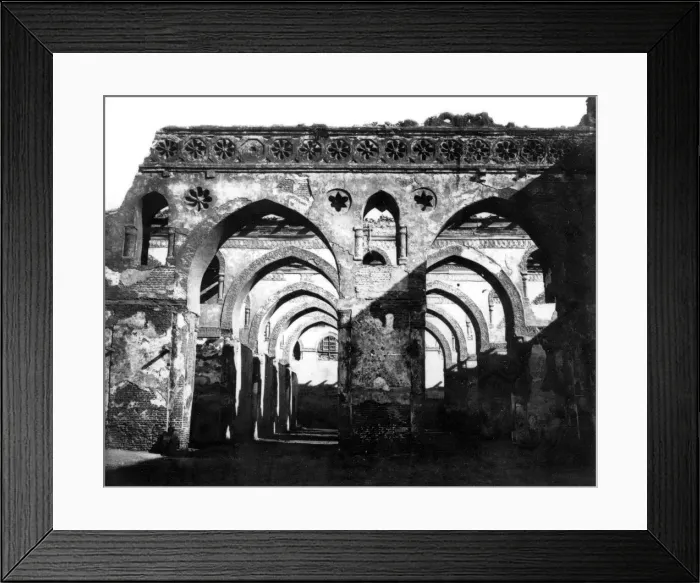 Framed Print : Mosque ruin, Cairo, Egypt, 1878. Artist: Felix Bonfils Framed Print : Mosque ruin, Cairo, Egypt, 1878. Artist: Felix Bonfils