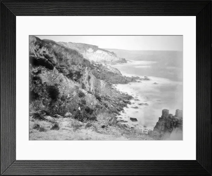 Framed Print : The coast around Port Jackson, New South Wales, Australia, 1885 Framed Print : The coast around Port Jackson, New South Wales, Australia, 1885