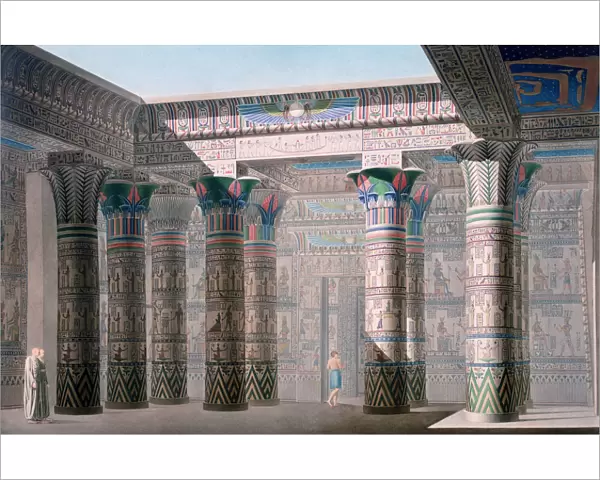 Grand Temple, Isle of Philae, Nubia, Egypt, 19th century