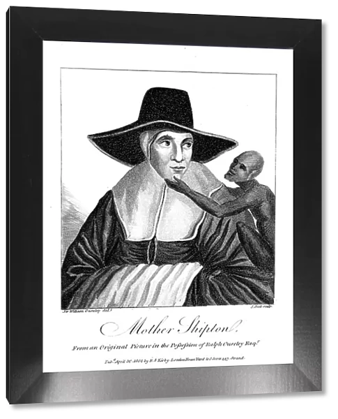 Mother Shipton (1488-c1560) English witch and prophetess, 1804. Artist: John Scott