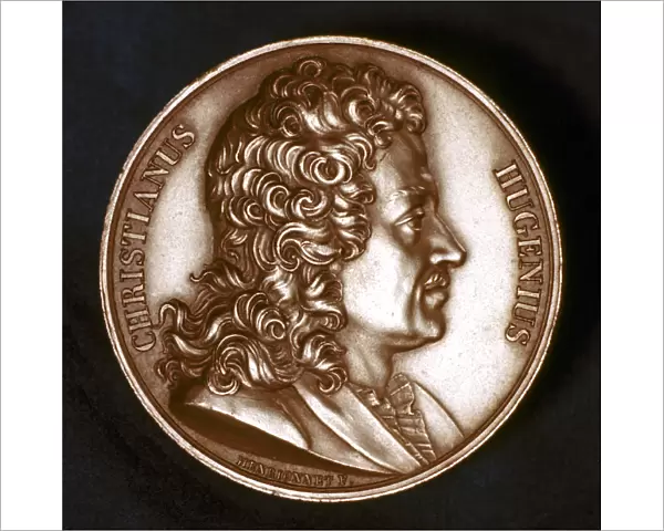 Christiaan Huyghens (1629-1695), Dutch physicist. Artist: F Henrionnet
