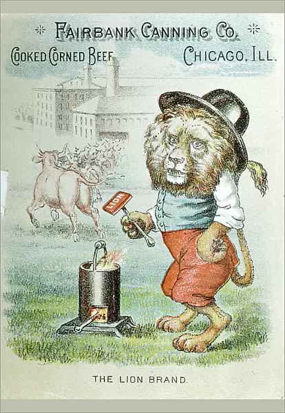 Trade card for the Fairbank Canning Company, Chicago, Illinois, c1890