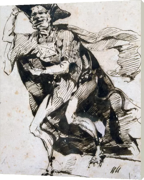 Basile, c1825-1877. Artist: Henry Bonaventure Monnier