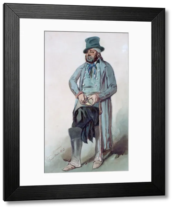 Framed Print : Character, 1853. Artist: Henry Bonaventure Monnier Framed Print : Character, 1853. Artist: Henry Bonaventure Monnier