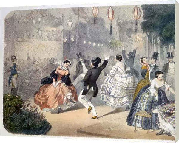 Parisian Evening, c1845-1890. Artist: Henri de Montaut