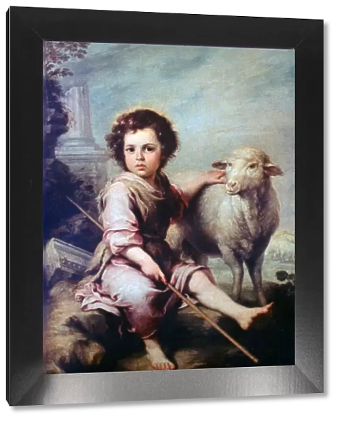 The Good Shepherd, c1650. Artist: Bartolome Esteban Murillo