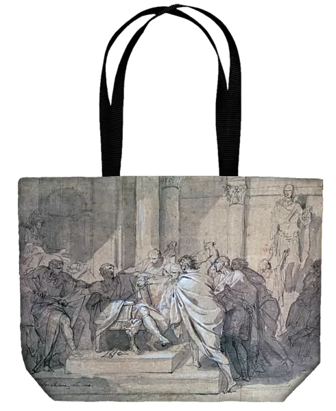 Assassination of Julius Caesar, c1749-1821. Artist: Laurent Pecheux
