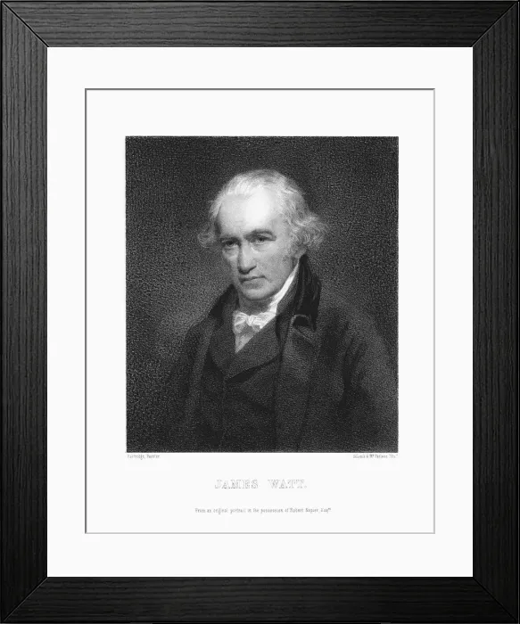 Framed Print : James Watt, Scottish engineer Framed Print : James Watt, Scottish engineer