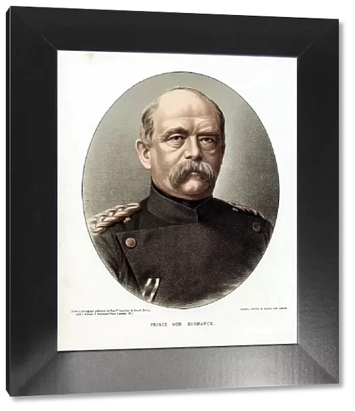 Otto von Bismarck, German statesman, c1880