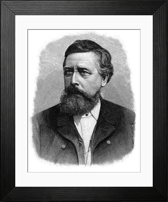 Framed Print : Wilhelm Liebknecht, 19th century German social democrat Framed Print : Wilhelm Liebknecht, 19th century German social democrat