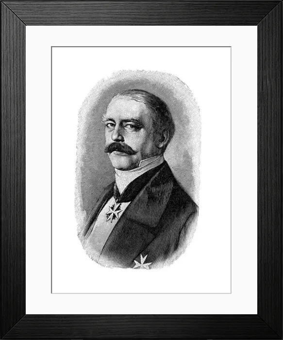 Framed Print : Otto von Bismarck, German statesman, as Prussian Envoy at the German Diet, 1858 Framed Print : Otto von Bismarck, German statesman, as Prussian Envoy at the German Diet, 1858