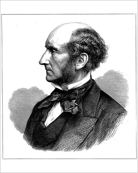 John Stuart Mill, British social reformer and philosopher, 1873