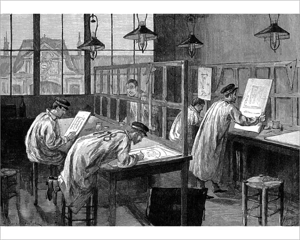 Students at l Ecole Centrale des Arts et Manufactures, Paris, 1887