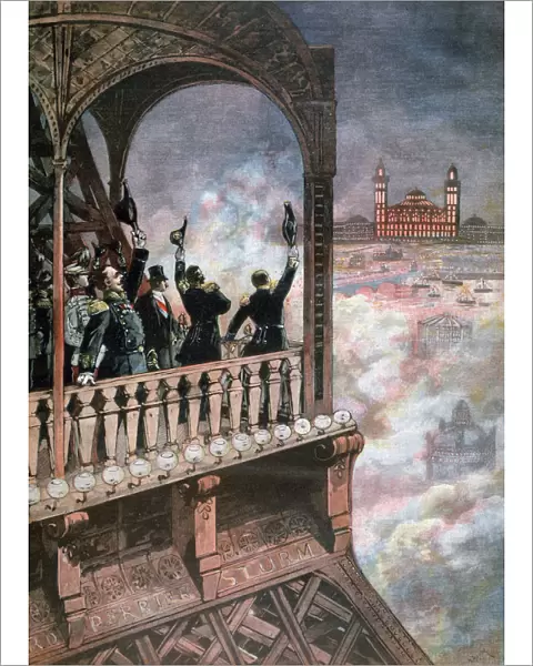 Celebrations in Paris in honour of the Franco-Russian Dual Alliance, 1893. Artist: Henri Meyer