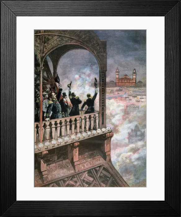 Framed Print : Celebrations in Paris in honour of the Franco-Russian Dual Alliance, 1893. Artist: Henri Meyer Framed Print : Celebrations in Paris in honour of the Franco-Russian Dual Alliance, 1893. Artist: Henri Meyer