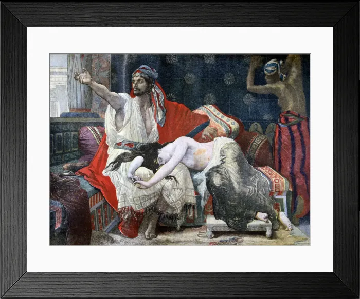 Framed Print : Thamar and Absalon, 1893 Framed Print : Thamar and Absalon, 1893