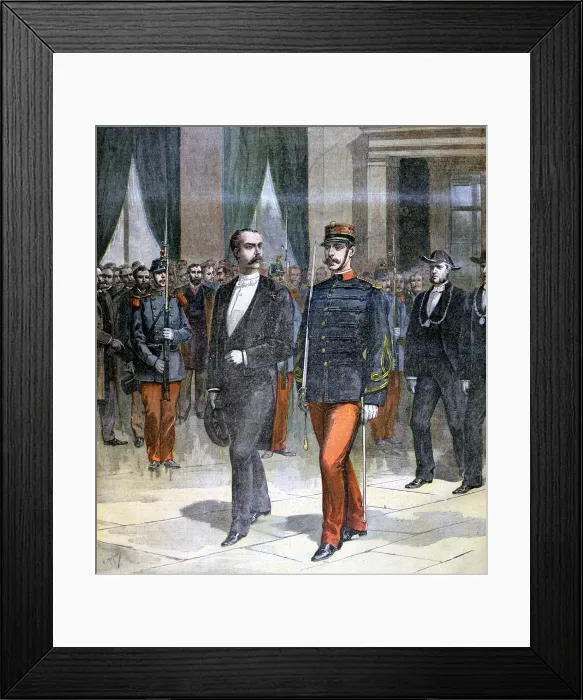 Framed Print : Jean Casimir-Perier, president of the chamber of deputies, 1893. Artist: Henri Meyer Framed Print : Jean Casimir-Perier, president of the chamber of deputies, 1893. Artist: Henri Meyer