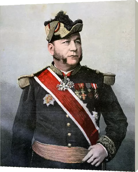 Admiral Humann, French Far East Navy Commander, 1893