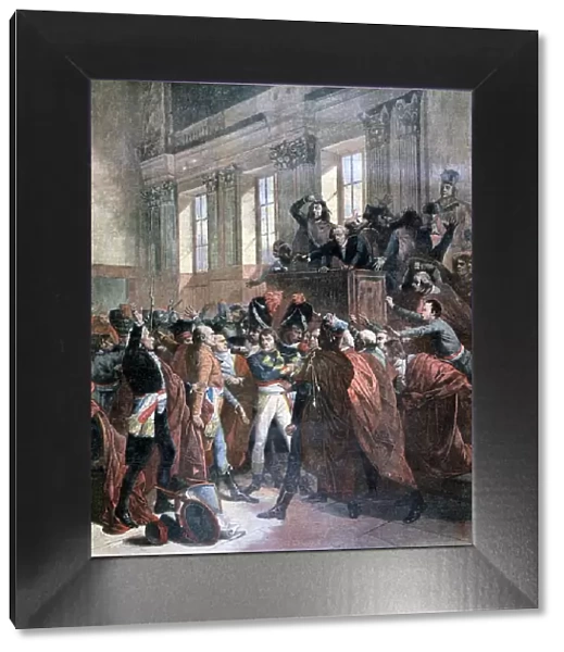 Bonaparte and the Council of Five Hundred at St Cloud, 10th November 1799, (1893)