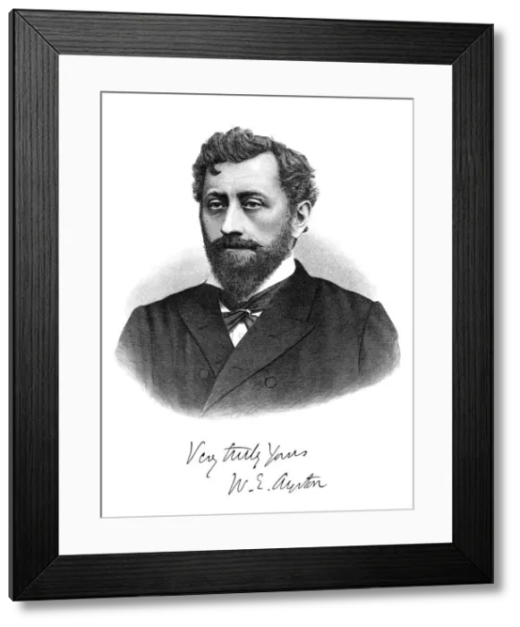 Framed Print : William Edward Ayrton (1847-1908), British physicist, electrical engineer and inventor, 1892 Framed Print : William Edward Ayrton (1847-1908), British physicist, electrical engineer and inventor, 1892