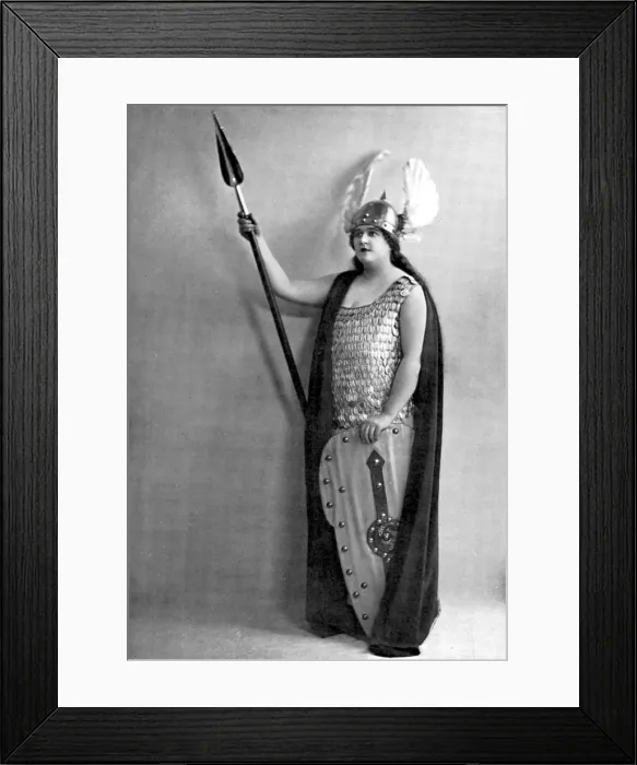Framed Print : Florence Austral (1894-1968), Australian soprano Framed Print : Florence Austral (1894-1968), Australian soprano