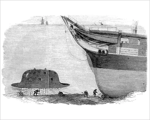 Charles Babbages proposed design for a diving bell, 1855
