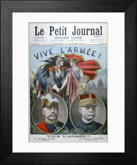 Framed Print : Viva the Army!, 1898 Framed Print : Viva the Army!, 1898