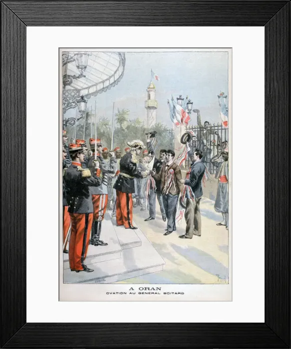 Framed Print : General Boitard, Oran, northwestern Algeria, 1898. Artist: Oswaldo Tofani Framed Print : General Boitard, Oran, northwestern Algeria, 1898. Artist: Oswaldo Tofani