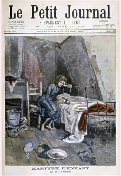 Revolte of the blind men in a hospice, France, 1904