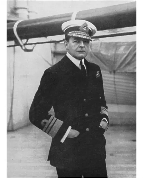 Admiral David Beatty (1871-1936), British naval commander, World War I, 1914-1918