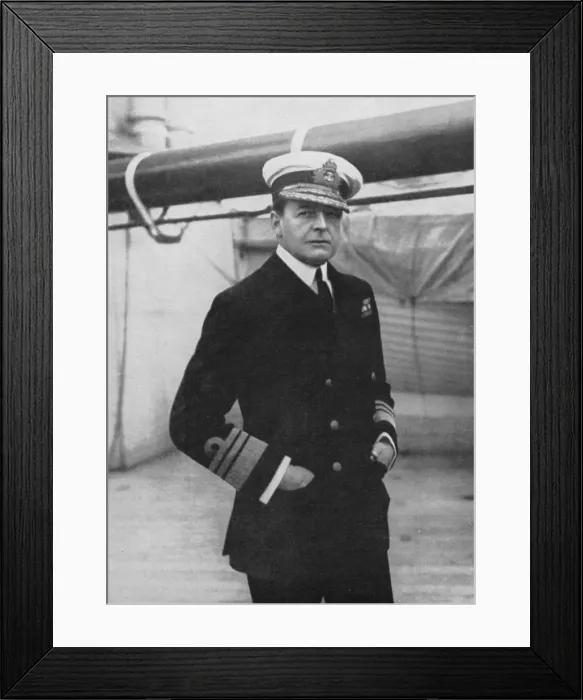 Framed Print : Admiral David Beatty (1871-1936), British naval commander, World War I, 1914-1918 Framed Print : Admiral David Beatty (1871-1936), British naval commander, World War I, 1914-1918