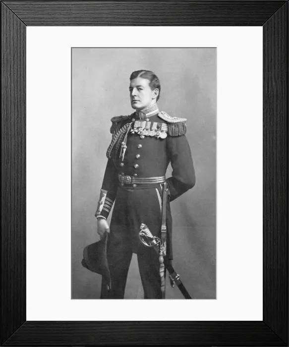 Framed Print : Admiral David Beatty (1871-1936), British naval commander Framed Print : Admiral David Beatty (1871-1936), British naval commander