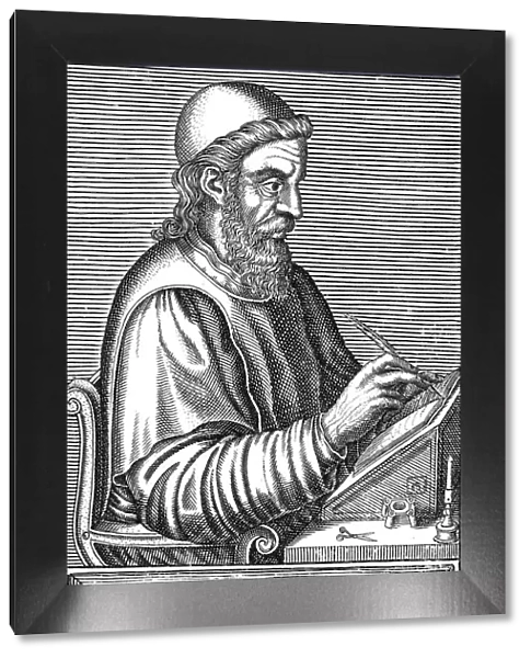 The Venerable Bede (c673-735), Anglo-Saxon theologian, scholar and historian, c1584