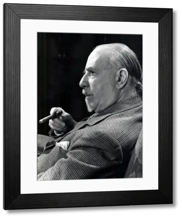 Framed Print : Thomas Beecham (1879-1961), English conductor and impresario Framed Print : Thomas Beecham (1879-1961), English conductor and impresario