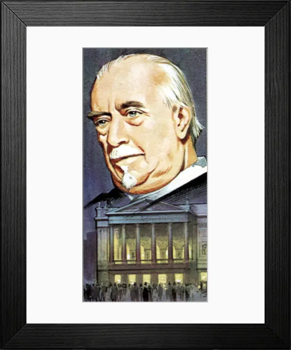 Framed Print : Thomas Beecham (1879-1961), English conductor and impresario Framed Print : Thomas Beecham (1879-1961), English conductor and impresario