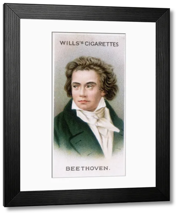 Framed Print : Ludwig van Beethoven (1770-1827), German composer, 1912 Framed Print : Ludwig van Beethoven (1770-1827), German composer, 1912