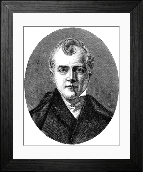 Framed Print : Charles Bell (1774-1842), Scottish surgeon and anatomist Framed Print : Charles Bell (1774-1842), Scottish surgeon and anatomist